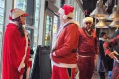 12.14.24: Vancouver BC SantaCon/Santarchy. https://technotink.net/adventures/?p=8040 Adventures of Sir Thomas Oisin Rhymour. Photo copyright by Techno Tink Photography www.technotink.com/photography. (c) 2024: Thomas Baurley./Oisin Rhymour