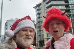 12.14.24: Vancouver BC SantaCon/Santarchy. https://technotink.net/adventures/?p=8040 Adventures of Sir Thomas Oisin Rhymour. Photo copyright by Techno Tink Photography www.technotink.com/photography. (c) 2024: Thomas Baurley./Oisin Rhymour