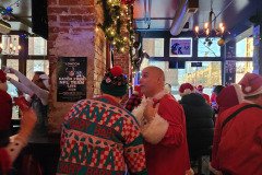 12.14.24: Vancouver BC SantaCon/Santarchy. https://technotink.net/adventures/?p=8040 Adventures of Sir Thomas Oisin Rhymour. Photo copyright by Techno Tink Photography www.technotink.com/photography. (c) 2024: Thomas Baurley./Oisin Rhymour